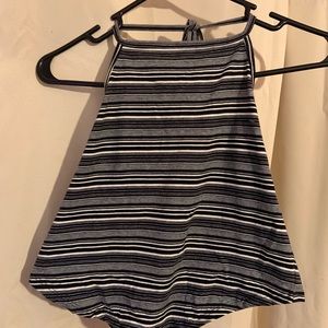 Charlotte Russe tie-back crop top.